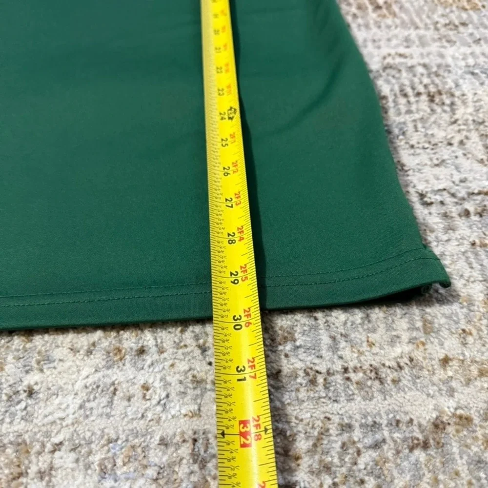 Nike Baylor Bears Polo Mens Large Green Dri-FIT Short Sleeve NCAA Golf Shirt
